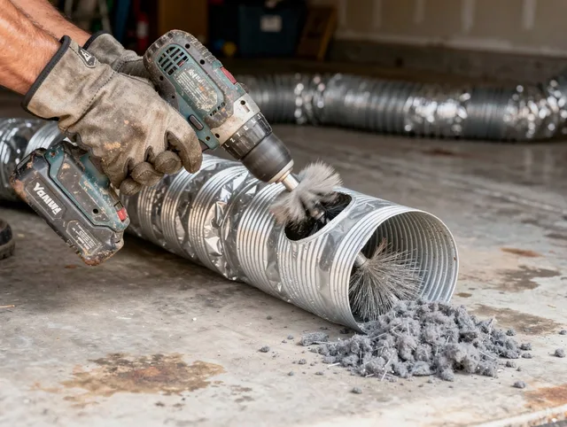 Professional duct cleaning by Rowland Heights Dryer Vent Cleaning in Rowland Heights