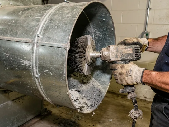 Industrial-grade dryer vent cleaning by Rowland Heights Dryer Vent Cleaning in Rowland Heights